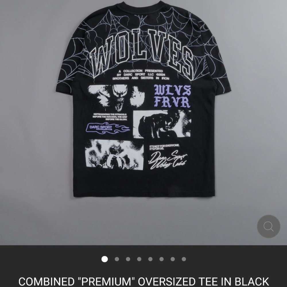 *New, Sealed**Ready to ship* Darc Sport x Venom Oversized Tee in various sizes